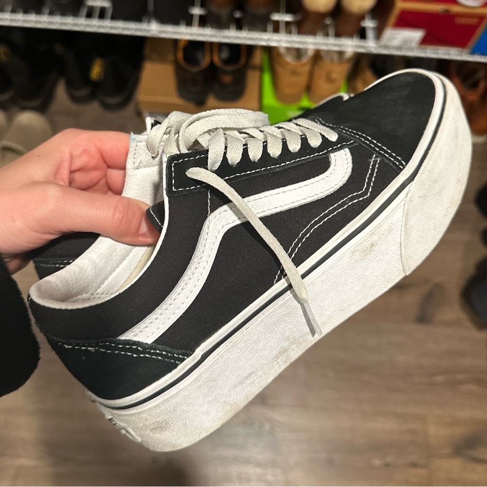 Vans old skool platform